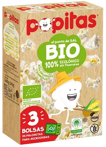 Popitas Microondas Bio