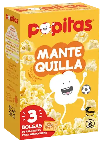 Popitas Microondas Mantequilla