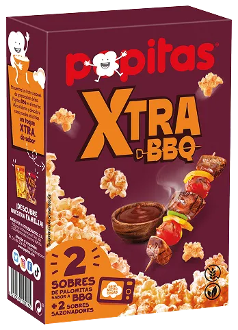 Popitas XTRA sabor BBQ