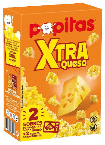 Popitas XTRA sabor Queso